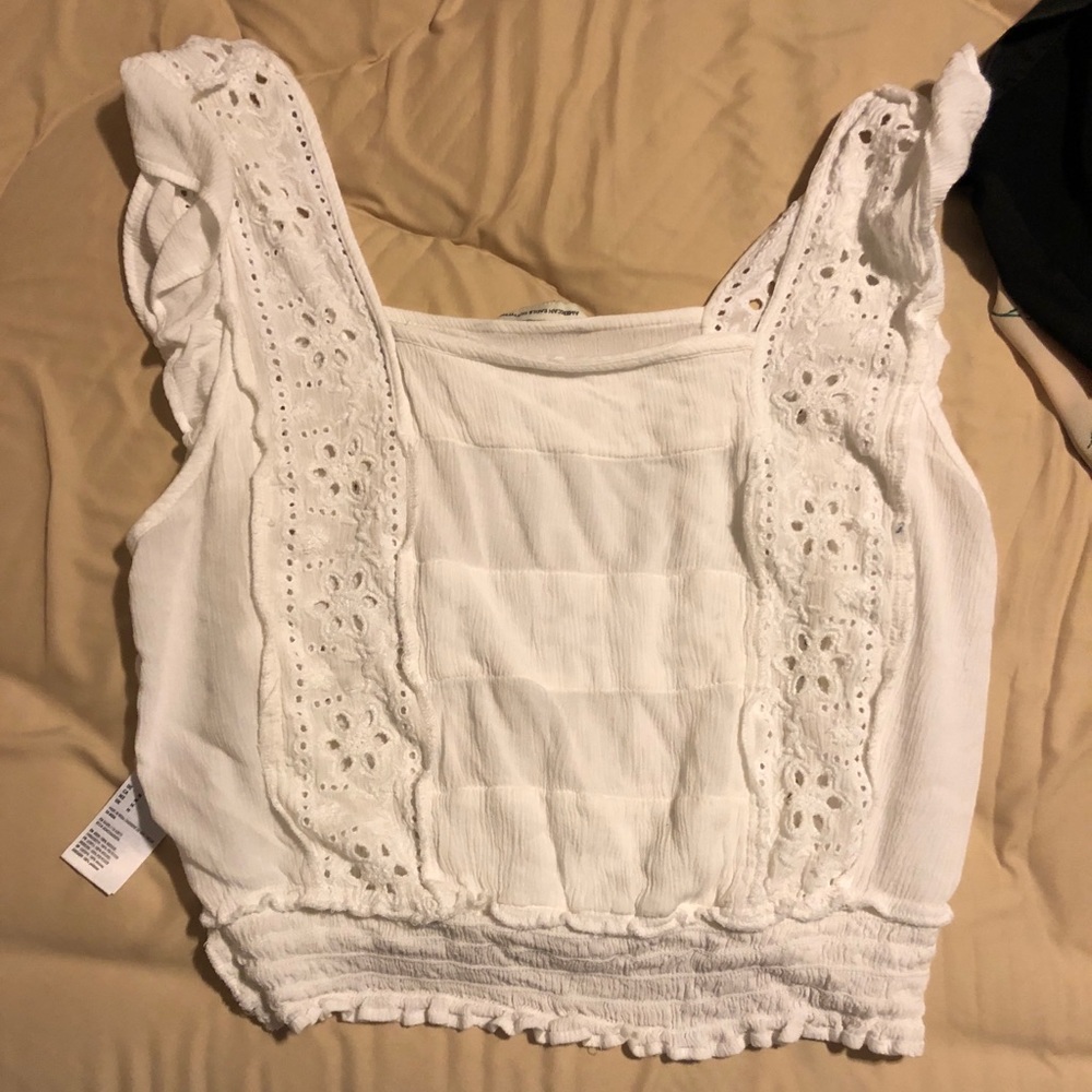 AE cute ruffled top
